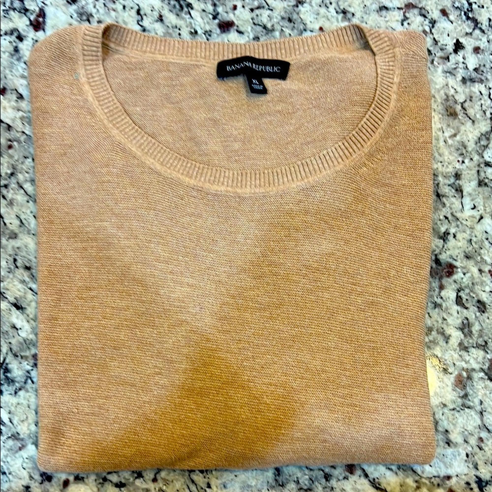Banana Republic Men's Tan Sweater